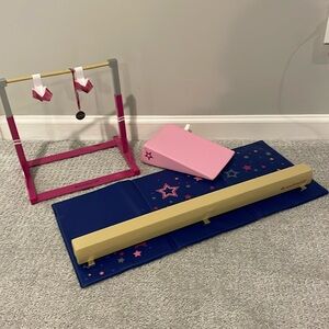 American Girl Gymnastics Set for 18” AG Dolls